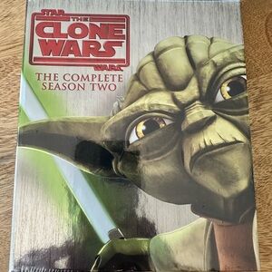 Star Wars: The Clone Wars Season Two Blu-ray.